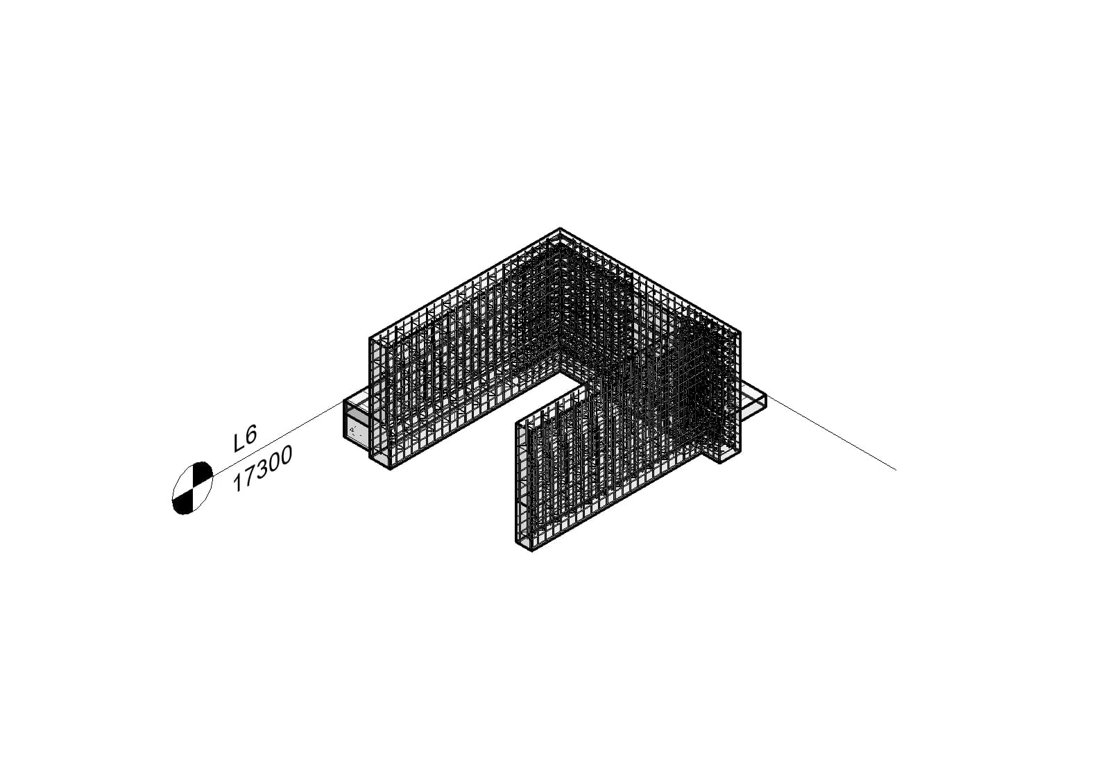 Wall Rebar — Mô hình cốt thép vách 3D trong Revit